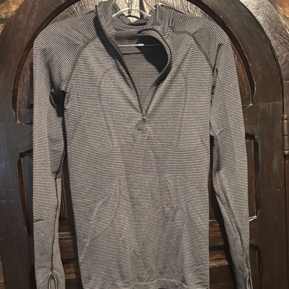 Lululemon Swiftly Gray Quarter-Zip Pullover